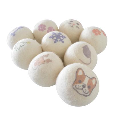 China Wholesale New Zealand Sheep Laundry Cleaning Wool Drying Ball To Dry Set for sale