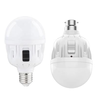 China Residential energy saving E27 B22 9w led emergency light indoor outdoor lighting rechargable led bulb for sale