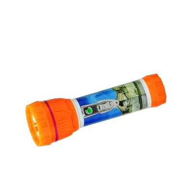 China Powerful Dry Cell Torch Tiger World Plastic Body Dry Battery Torch Led Light Flashlight For Housing Lighting for sale