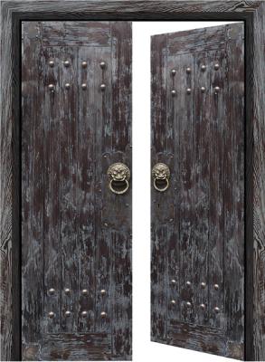 China steel wood security armored door for sale