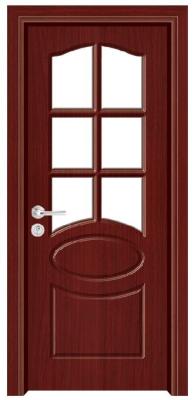 China AB-GM6036 PVC-MDF glass door for sale