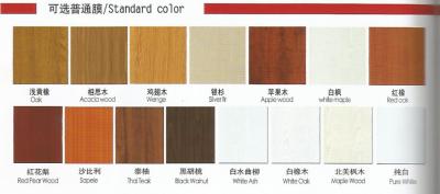 China standard colors for PVC-MDF doors / solid wooden doors for sale