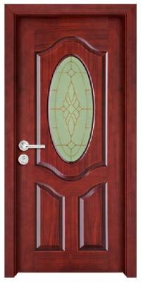 China AB-GM9015 solid wooden room door for sale