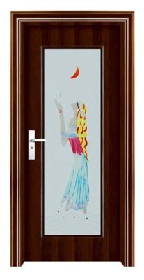 China ABNM-JSK1029 steel wood interior door for sale