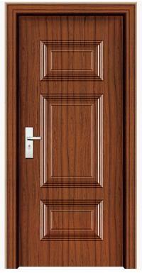 China ABNM-GMF05 fireproof steel wood armored door for sale