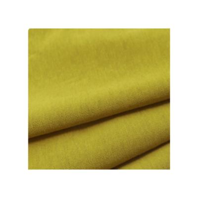 China Organic high quality plain knitted cotton fabric double sided cotton fabric for dress garment linen cotton double sided fabric for sale