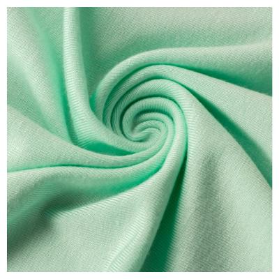 China High Quality Organic Soft 40s Soft Hand Feel 93% Cotton 7% Modal Spandex Fabric For Underwear Pajamas for sale