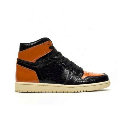 China Fashion\Og High Quality Comfortable\Durable\Breathable\Lit Chicago Banned Royal Basketball Shoes Men 1s Shattered Backboard Shade Sneakers for sale