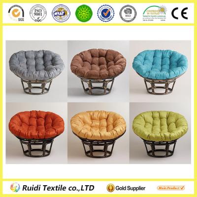 China Massage Plain Color Papasan Chair Cushion Round Wicker Chair Cushions for sale