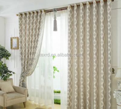 China 100% latest design, printed blackout polyester curtain fabric curtains for sale