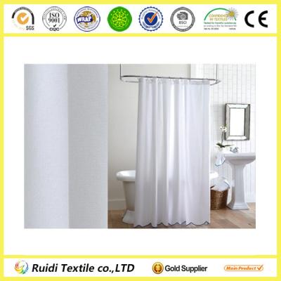 China Wholesale Waterproof Insulated Bathroom Curtain, 100% Polyester Bathroom Curtain, Hotel Bathroom Curtain for sale