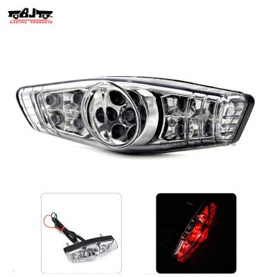 China ABS BJ-LPL-052 universal light motorcycle running motorcycle emark tail brake light for sale