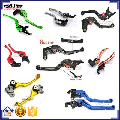 China The drive is acceptable Motorcycle Aluminum Brake Clutch Lever Short 3D CNC Blade Hand Lever Along for sale