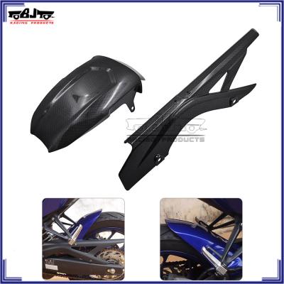 China Small order is acceptable for Yamaha MT03 MT25 Motorcycle Rear Shock Absorber Cover Plastic Chain Guard For Yamaha YZF R25 R3 for sale