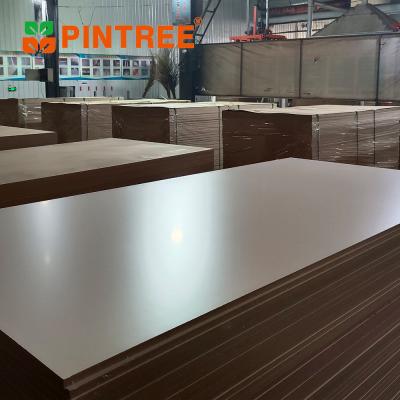 China MDF Board Glossy High Gloss Moisture Proof 1220*2440*18mm Fiberboard for sale