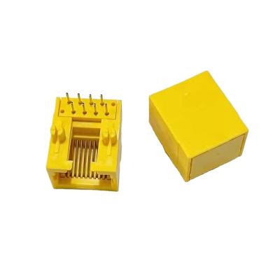 China PCB 5622-1X1-10P8C 8P8C 8P6C Socket RJ45 Jack female connector for sale