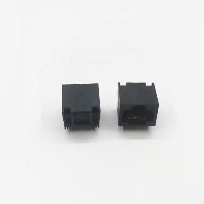 China PCB RJ45 5631-1X1-8P8C Waterproof 10 Pin Connector Pack Pass Through Ethernet 1 Port Rj45 Angled Female Connector Plug for sale