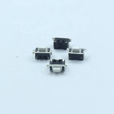 China Normally closed tact switch according to the 3 x6 new side2 pins tact switch white button tactile switch for musical instruments for sale