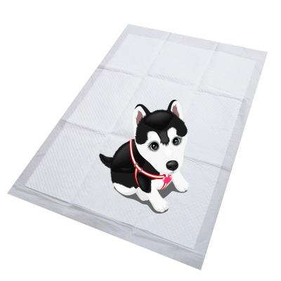 China Hospital High Grade Pet Pee Training Pad Underpad Soft With OEM Customize Printing For Cart And Dog for sale