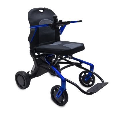 China Magnesium Amazon Hot Sales One Times Power Electric Wheelchair For Portable Cheapest Disabled Mobility Use for sale