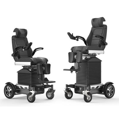 China Amazon Hot Sales Electric Wheelchair Stand Motorized By Self-balancing Rotation Magnesium Alloy KS1 for sale