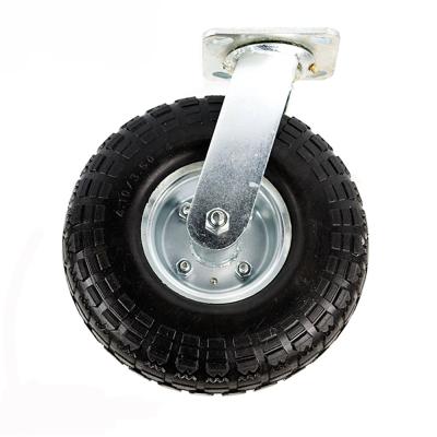 China Other 10 Inch PU Foam Rubber Wheel Caster for sale