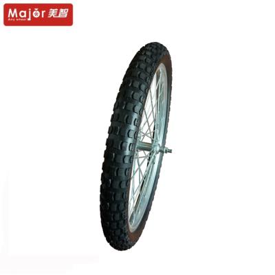 China Children Bikes 20 Inch Bicycle Fat Spoke PU Foam Rubber Wheel for sale