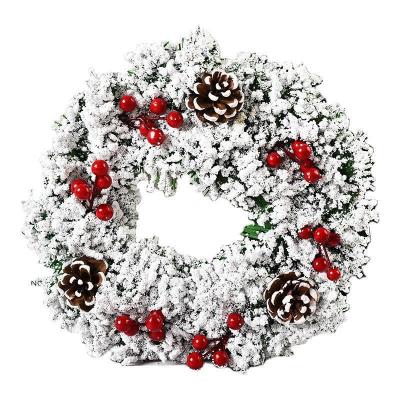 China Christamas Home Decor Christmas Ball Bell Decoration Hanging Artificial Christmas Wreath Assembled With Mixed Decorations Hot Chritsmas Style for sale