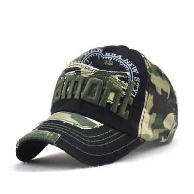 China 2018 New Fashion Image Camouflage Adult Sports Hat Cotton Outdoor Adjustable Hat for sale