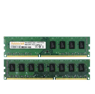 China Hoodisk Factory Supply 1.35v/1.5v Voltage Computer Ram Memory Ddr3 1600mhz For Desktop en venta