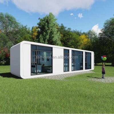 China Modern Modular 20 40 ft Movable Prefabricated House Prefabricated Flat Packing China Prefabricated House Small House Booth Shop for sale