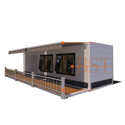 China High end Prefabricated Mobile House Aluminium Alloy Window tourist house Outdoor B&B  container house for sale