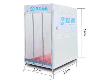 China Temperature Measurement Mobile Disinfection Channel  Galvanized Steel for sale