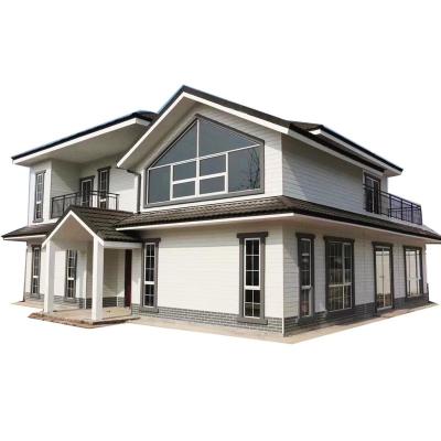 China Prefabricated house Light Steel Villa House for rapid construction of seismic windproof for sale