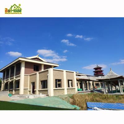 China Rural steel structure Light Steel Villa House Integrated house Scenic house for sale