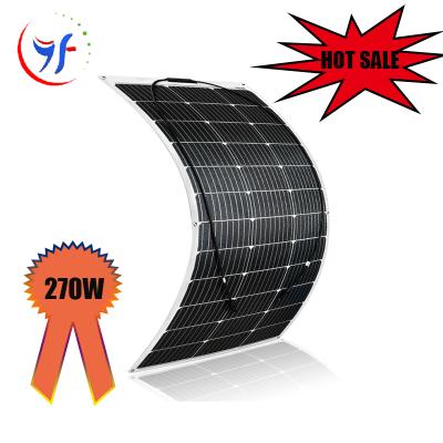 China SunPower Camping YFT Mono Solar Panel PV Module Flexible Solar Panel Bifacial Solar Panel for sale