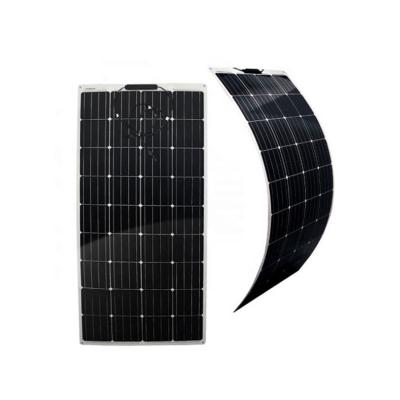 China Low Price High Efficiency Commercial Solar Panel System Kit 150W 180W 200W Flexible Solar Panel for sale