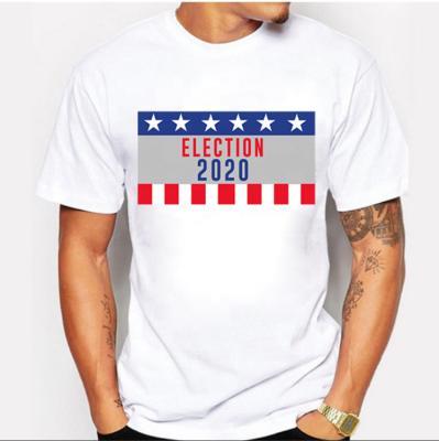 China Anti-Wrinkle USA Election T-Shirt Round Neck T-Shirt For Politics Election Poly T-shirt for sale