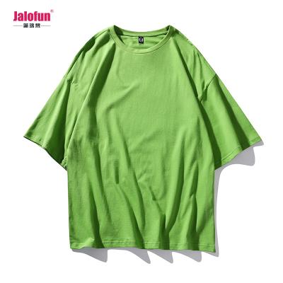 China JALOFUN Anti-Shrink Unisex T-shirt Cotton T-shirt Wholesale High Quality Custom Made T-shirt for sale