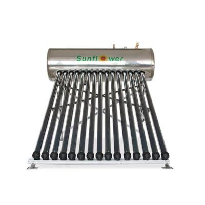 China Hotel SFH180H 180L Integrated High Pressure Solar Water Heater Stainless Steel with Heat Pipe CE ISO for Project or Domestic Hot Water for sale