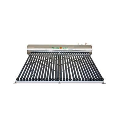 China SFH240 240L Hotel Integrated High Pressure Solar Water Heater Stainless Steel with Heat Pipe CE ISO for Project or Domestic Hot Water for sale