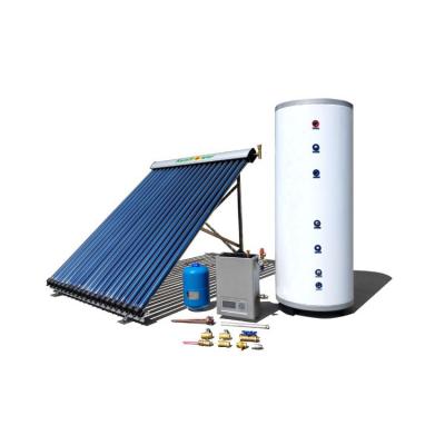 China 600L Glass Solar Hot Water System With Parabolic Bowl Solar Collector for sale