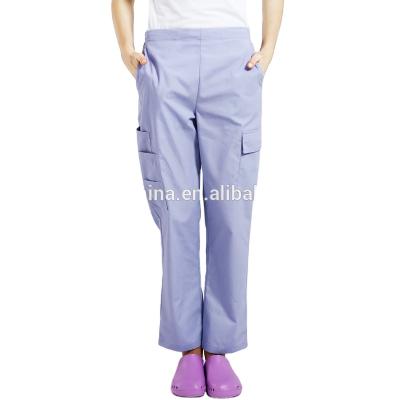 China Longevity Unisex Nurse Uniform Hospital Cargo Chlorine-Resistant Pants for sale