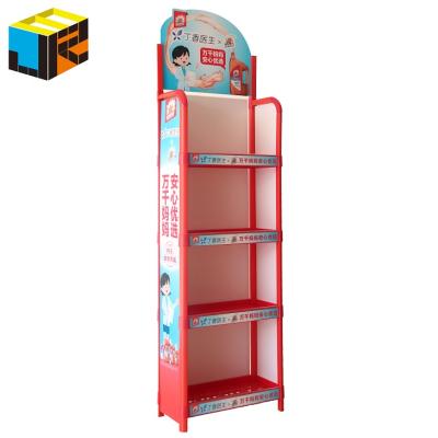 China Double Sided Jr Green Plastic Display Stands Stand for sale