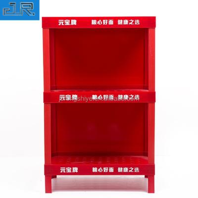 China Bottle Store Double Sided Portable Display Stands for sale