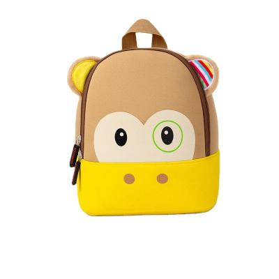 China Waterproof Production Customization Cartoon Animals Customized Small Backpacks Bag Plush Kindergarten Children School Bag for sale