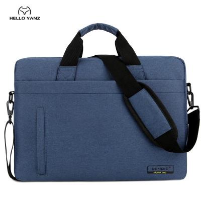 China Customized Nylon Waterproof Laptop Handbags Computer Shoulder Bag Sleeve Case Men Women Laptop Bags for sale