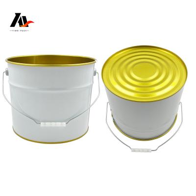 China Customizable 10L/15L/20L Oxidation Resistance 5 Gallon Paint Bucket for Paint, Coating Chemicals for Paint/Coating/Oil/Ink for sale