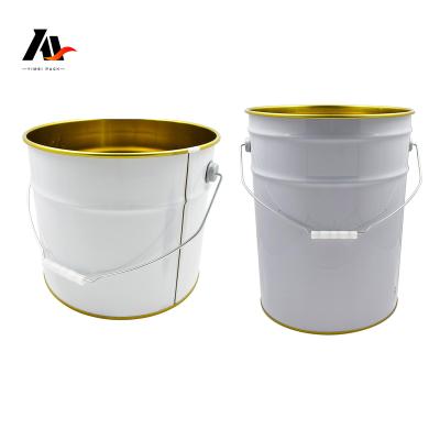 China Customizable 10L/15L/20L Oxidation Resistance 5 Gallon Paint Bucket for Paint, Coating Chemicals for Paint/Coating/Oil/Ink for sale