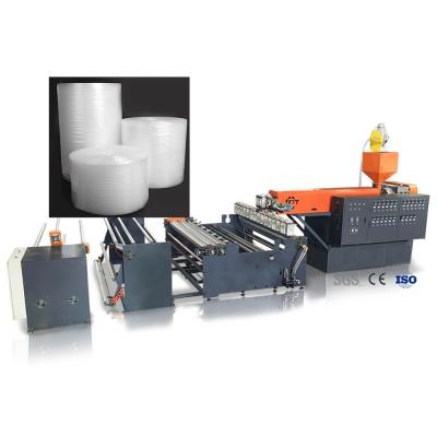 China Two Layer Bubble Air Screw Film Single Sheet Wrap Roll Sheet Making Machine for sale